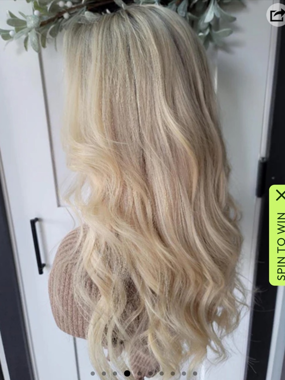 True Gluess 5.5x5.5 HD Human Hair Lace Front Wig 22” Blonde - Picture 3 of 10